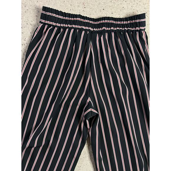 Max Studio Small Stripe Crop Palazzo Pants - Picture 5 of 7
